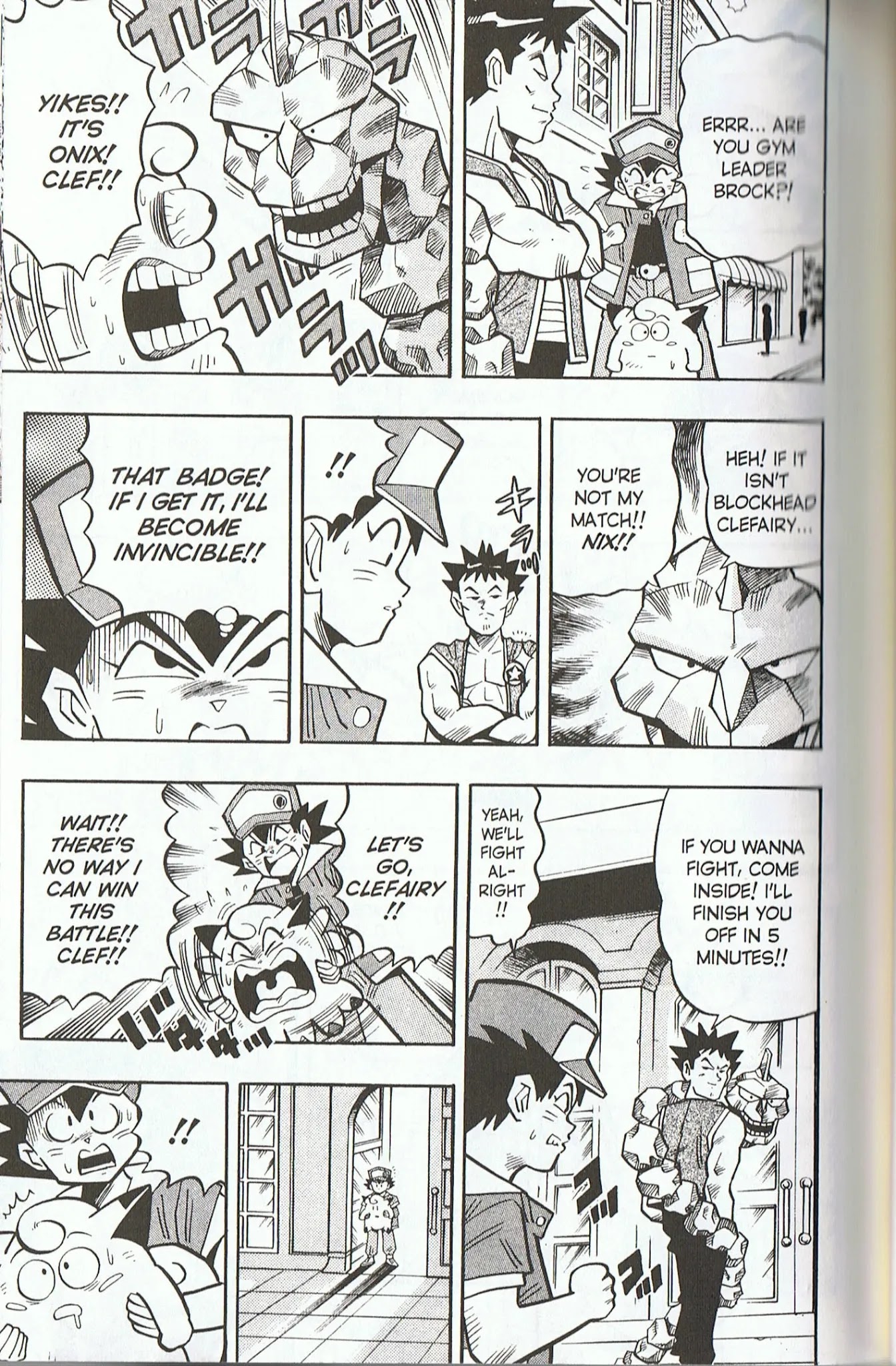 Pocket Monsters Chapter 3 page 9 - Chapter 3: Let's Defeat the Allmighty Onix!!