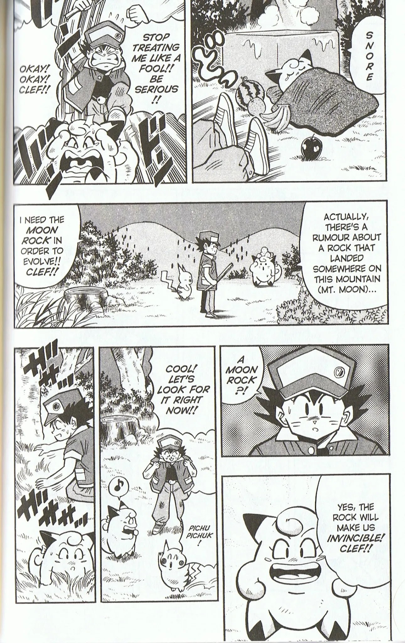Pocket Monsters Chapter 4 page 11 - Chapter 4: Let's Get that Moon Rock!!
