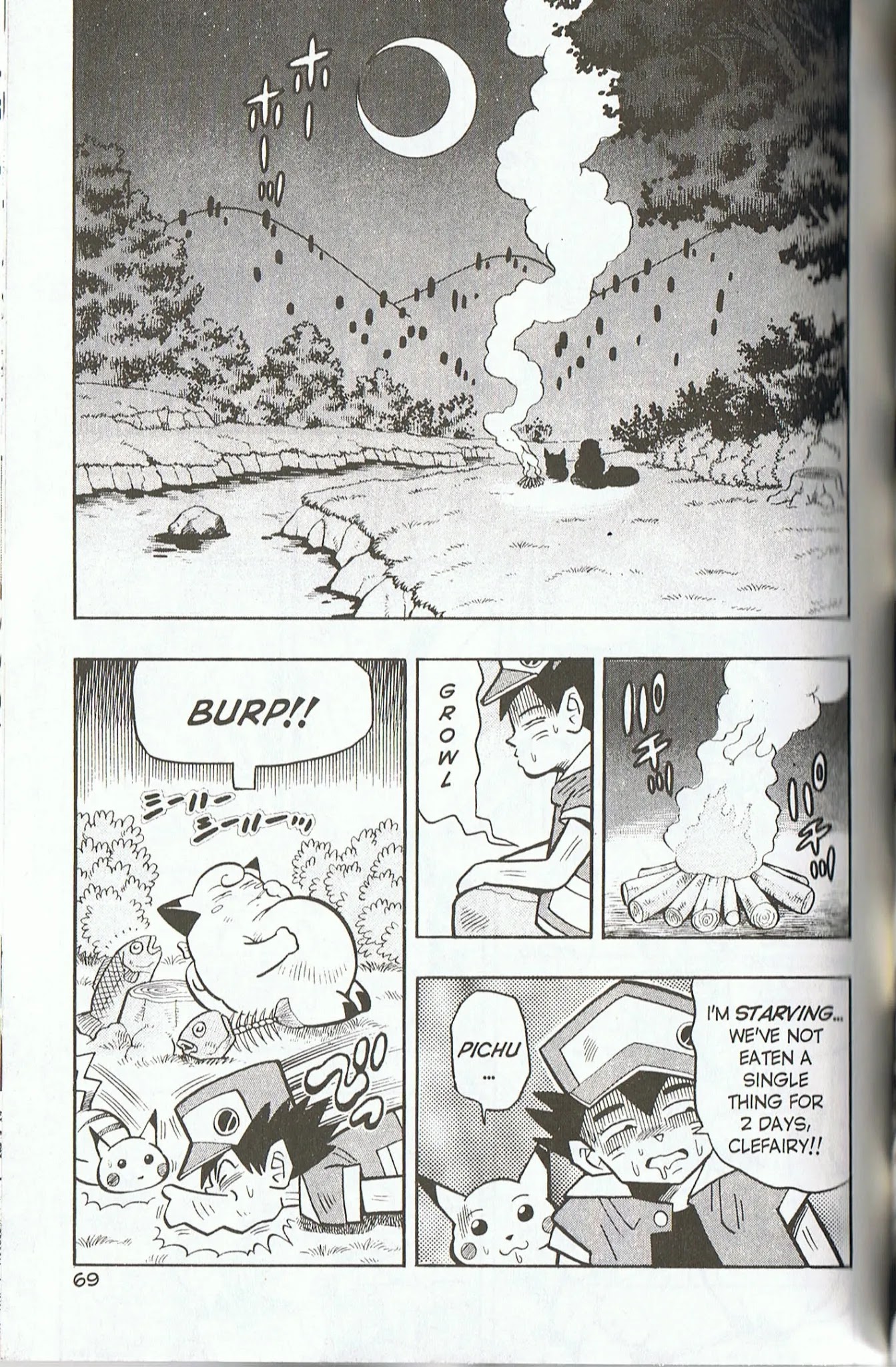 Pocket Monsters Chapter 4 page 2 - Chapter 4: Let's Get that Moon Rock!!