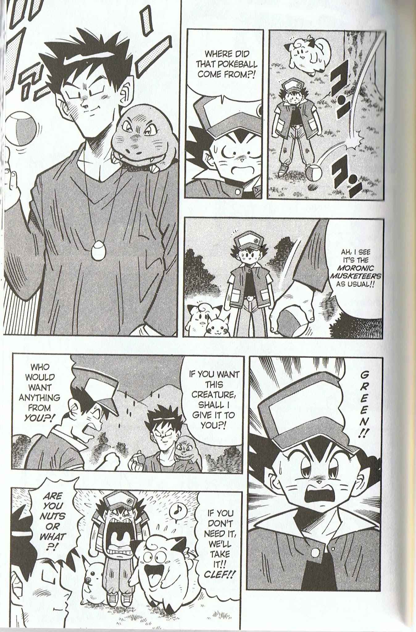 Pocket Monsters Chapter 4 page 8 - Chapter 4: Let's Get that Moon Rock!!