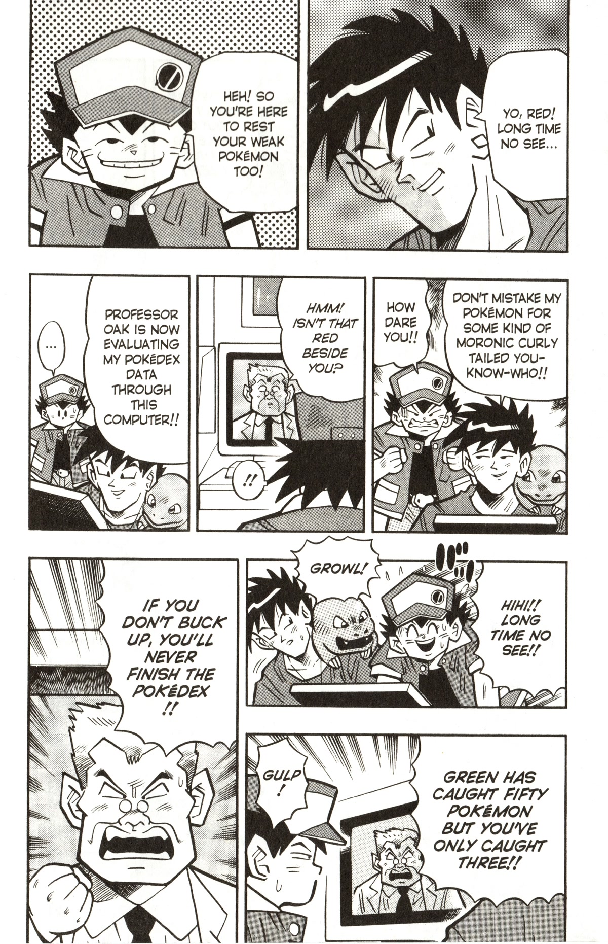 Pocket Monsters Chapter 6 page 12 - Chapter 6: The Battle on Earth and Sea!!