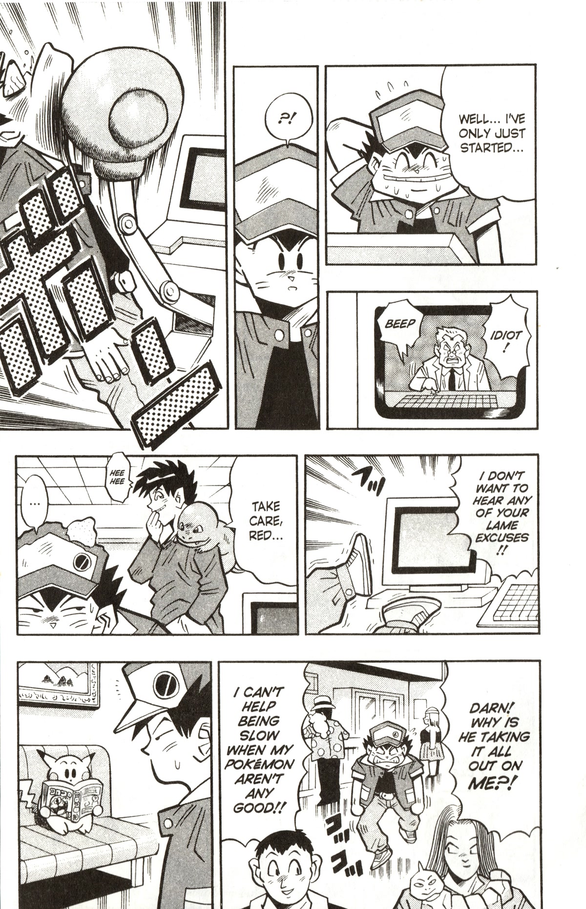 Pocket Monsters Chapter 6 page 13 - Chapter 6: The Battle on Earth and Sea!!