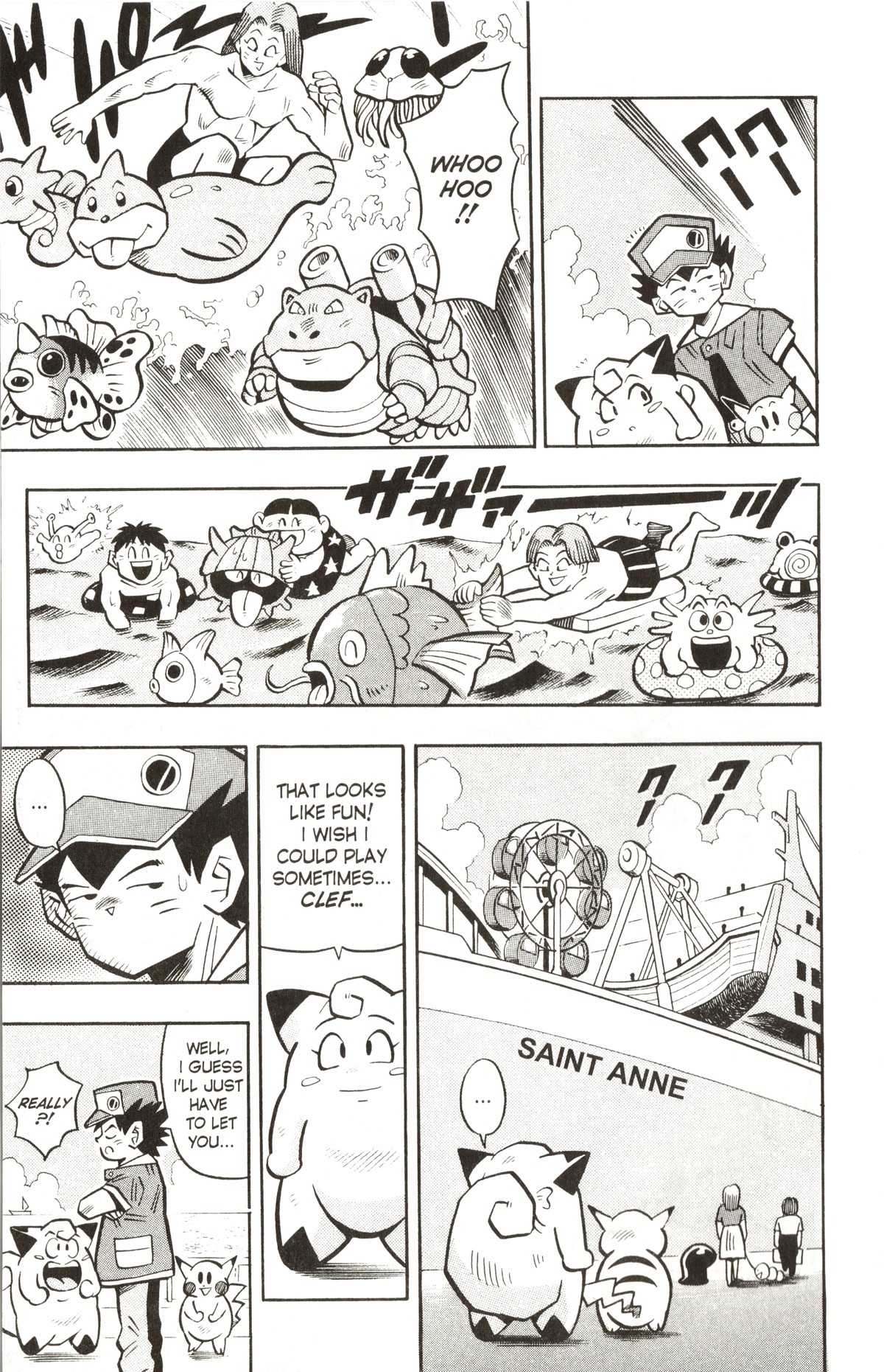 Pocket Monsters Chapter 6 page 15 - Chapter 6: The Battle on Earth and Sea!!