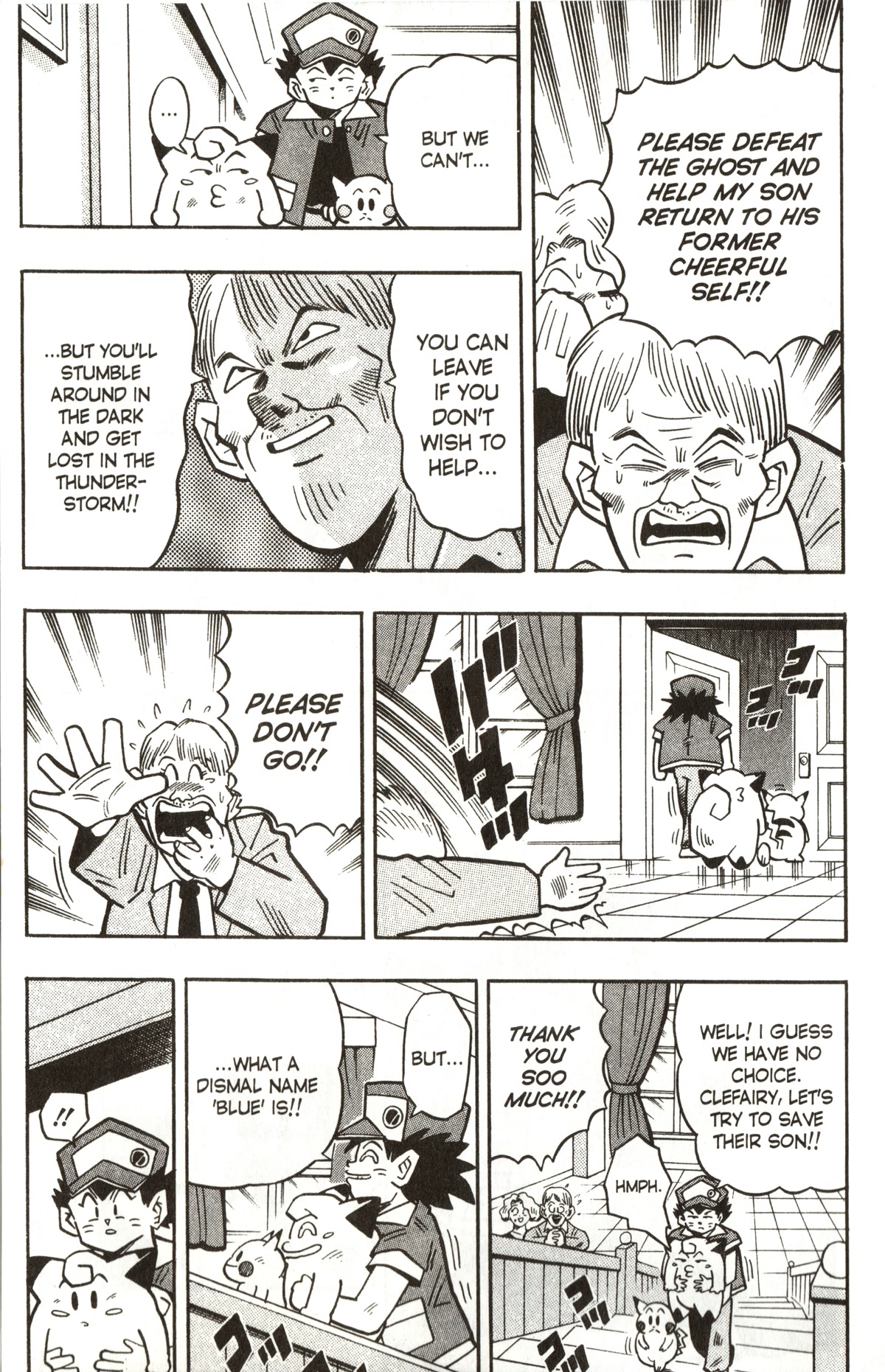 Pocket Monsters Chapter 7 page 13 - Chapter 7: Defeat the Pokemon Ghost!!