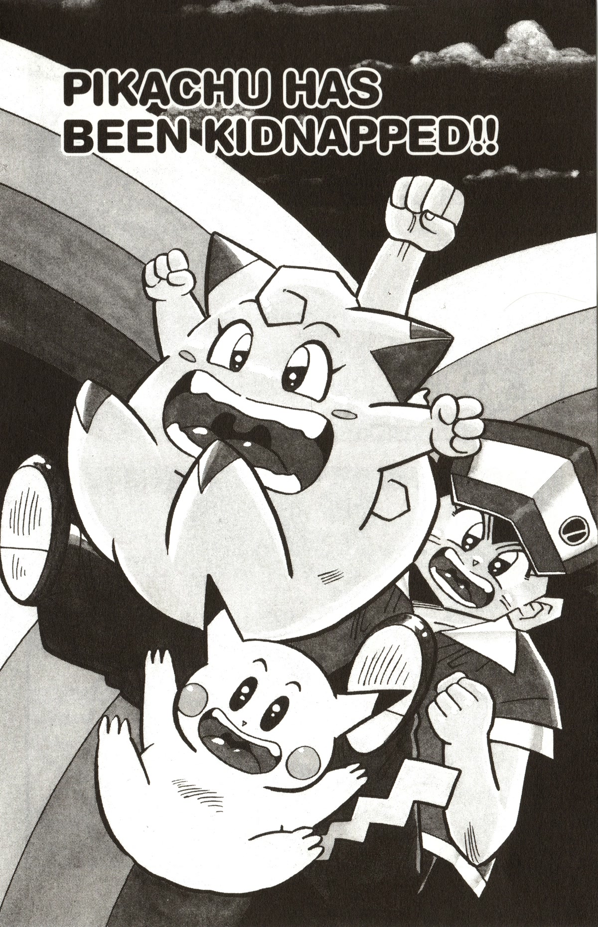 Pocket Monsters Chapter 9 page 1 - Chapter 9: Pikachu Has Been Kidnapped!!