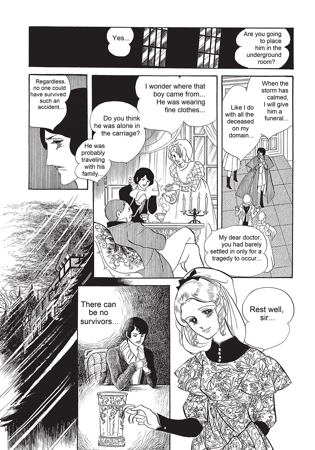 Poe no Ichizoku Chapter 10.1 page 12 - Chapter 10.1: Evans' Will [1]