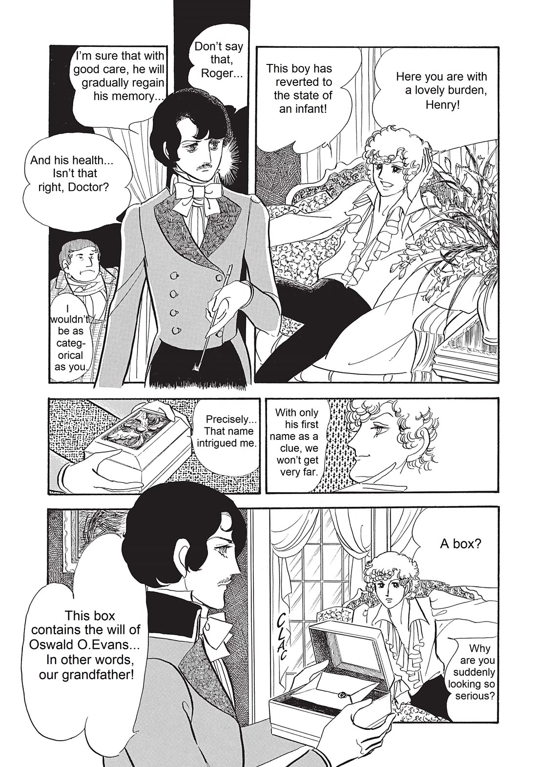 Poe no Ichizoku Chapter 10.1 page 20 - Chapter 10.1: Evans' Will [1]