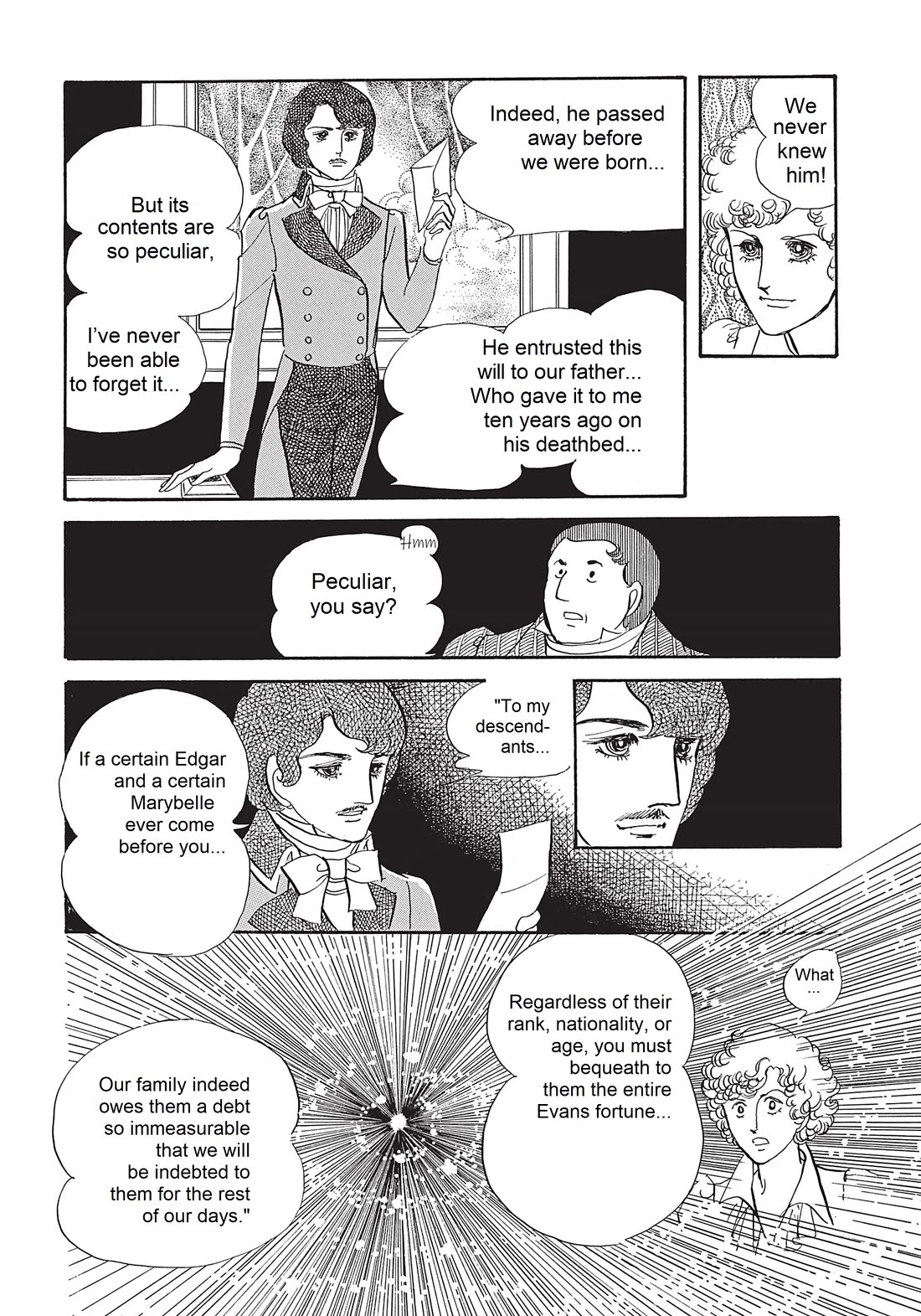 Poe no Ichizoku Chapter 10.1 page 21 - Chapter 10.1: Evans' Will [1]