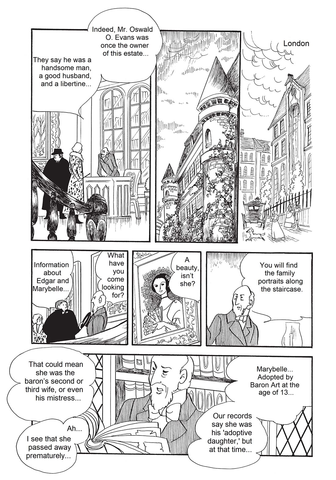 Poe no Ichizoku Chapter 10.2 page 54 - Chapter 10.2: Evans' Will [2]
