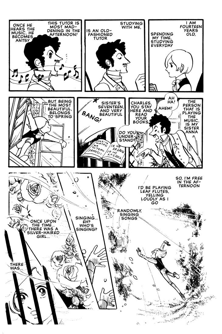 Poe no Ichizoku Chapter 4.2 page 1 - Chapter 4 v2 : Silver Haired Girl