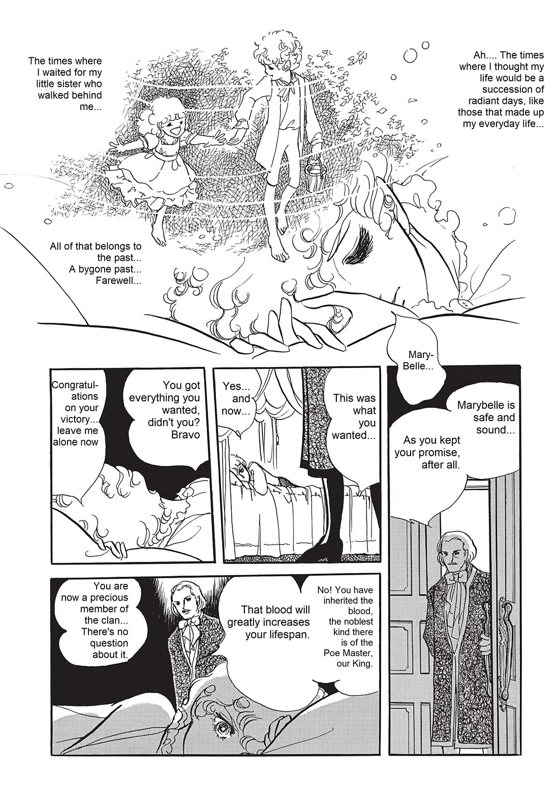Poe no Ichizoku Chapter 9.3 page 2 - Chapter 9.3: Merrybelle And The Silver Rose [3]
