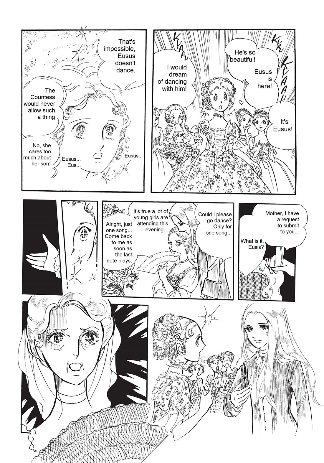 Poe no Ichizoku Chapter 9.5 page 3 - Chapter 9.5: Merrybelle And The Silver Rose [5]