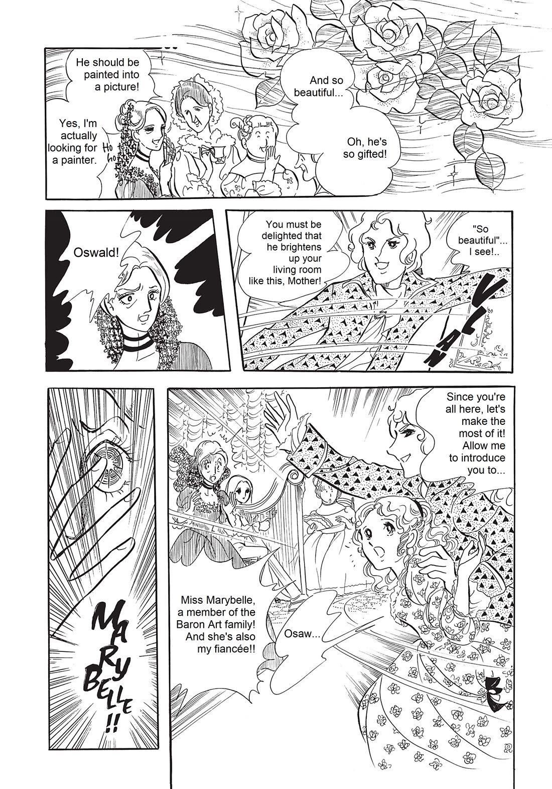 Poe no Ichizoku Chapter 9.5 page 6 - Chapter 9.5: Merrybelle And The Silver Rose [5]