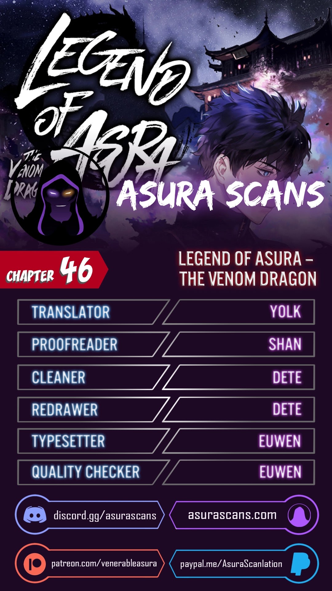 Poison Dragon: The Legend of an Asura Chapter 46 page 1 - Chapter 46