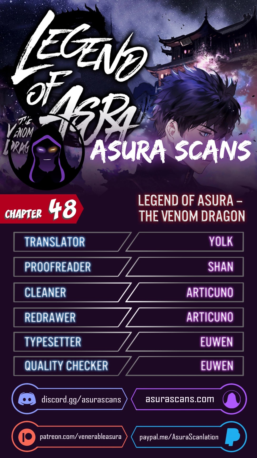Poison Dragon: The Legend of an Asura Chapter 48 page 1 - Chapter 48
