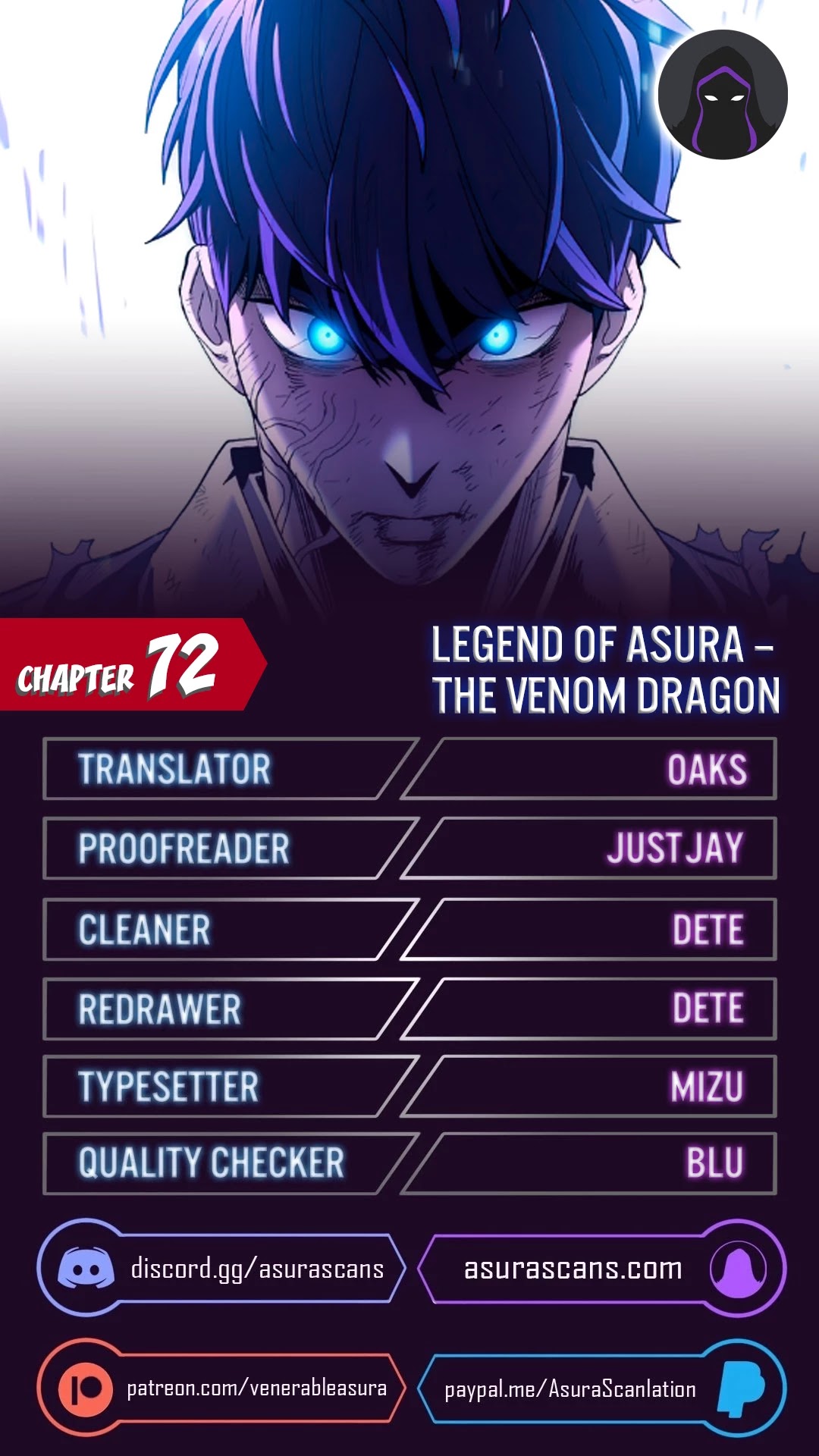 Poison Dragon: The Legend of an Asura Chapter 72 page 1 - Chapter 72