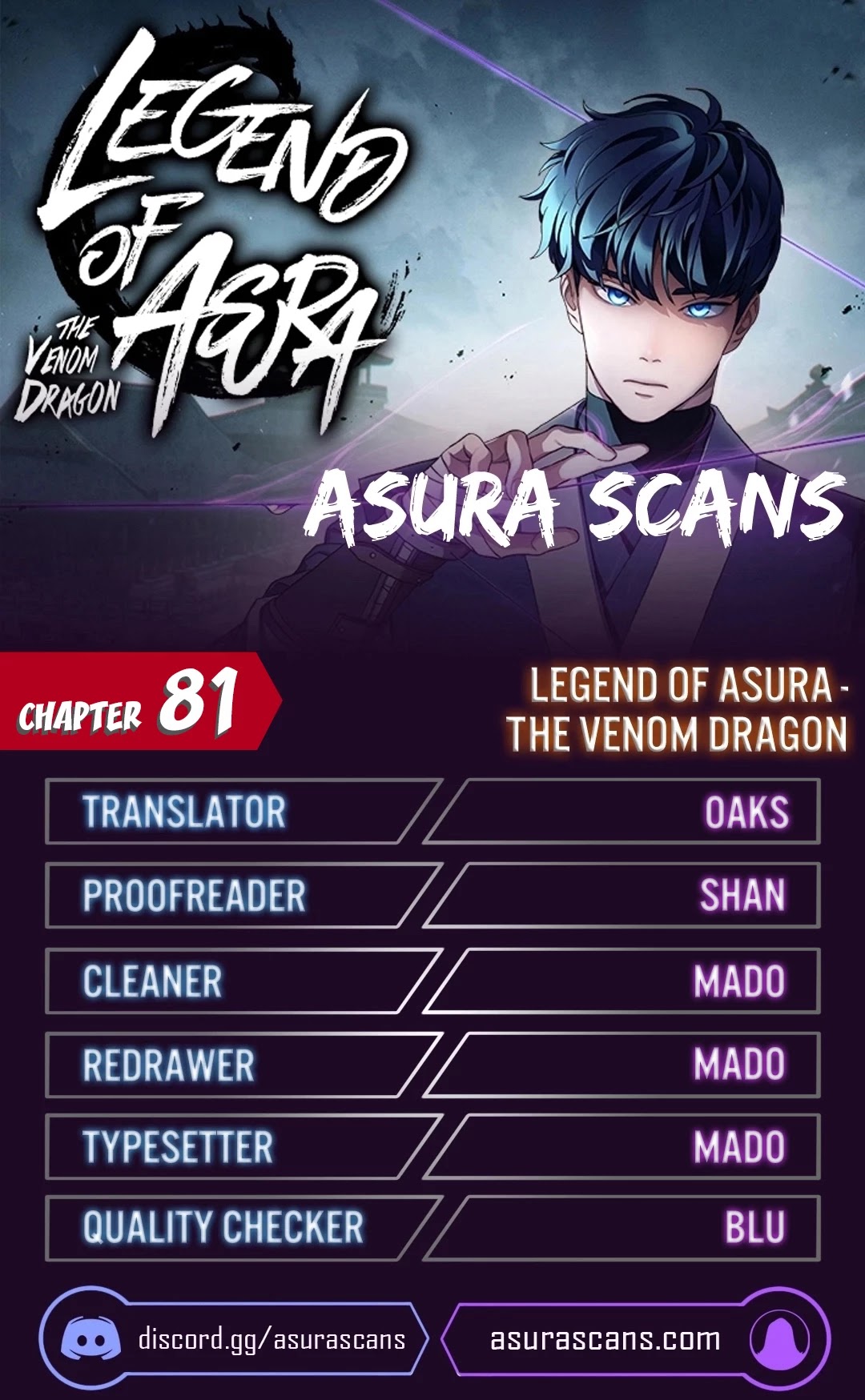 Poison Dragon: The Legend of an Asura Chapter 81 page 1 - Chapter 81