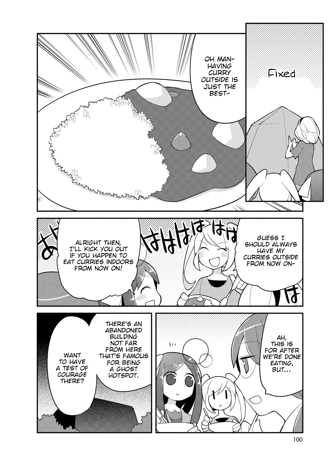 Poison Girl Chapter 15.5 page 2 - Chapter 15.5: It's Summer! It's Camping!