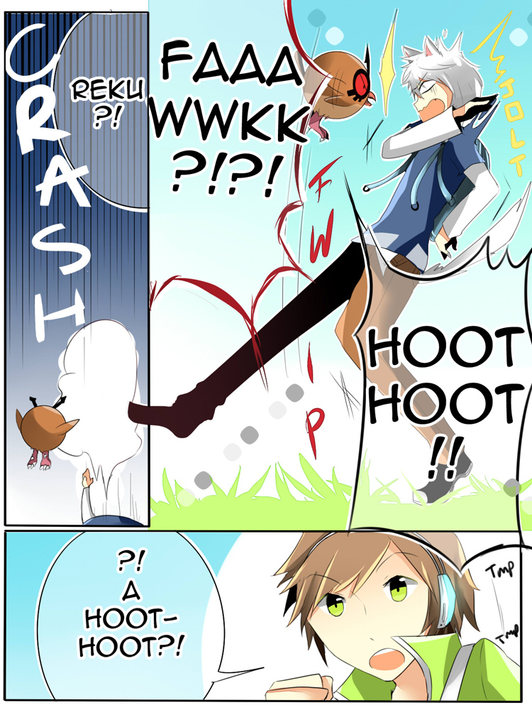 Pokemmo - The Webcomic Chapter 2.2 page 13 - Chapter 2 v2 : You're So Hot that I'm Going to Need a Burn Heal