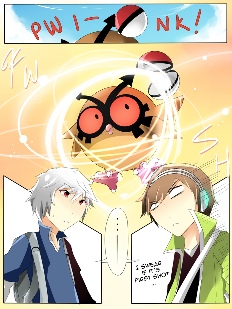 Pokemmo - The Webcomic Chapter 2.2 page 15 - Chapter 2 v2 : You're So Hot that I'm Going to Need a Burn Heal
