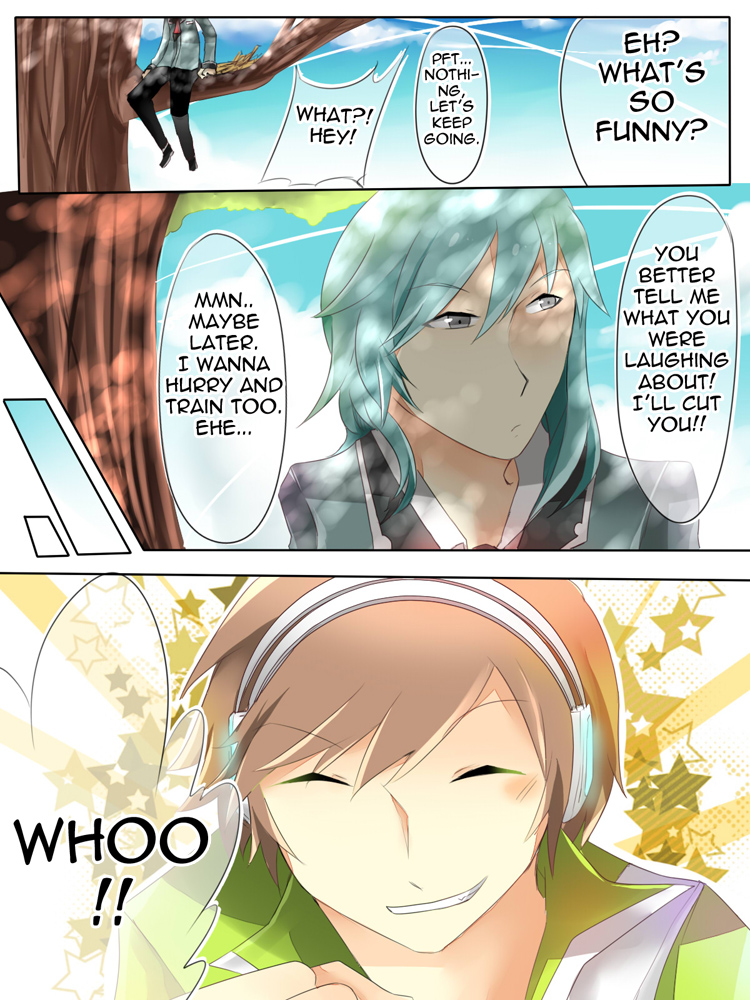 Pokemmo - The Webcomic Chapter 2.2 page 19 - Chapter 2 v2 : You're So Hot that I'm Going to Need a Burn Heal