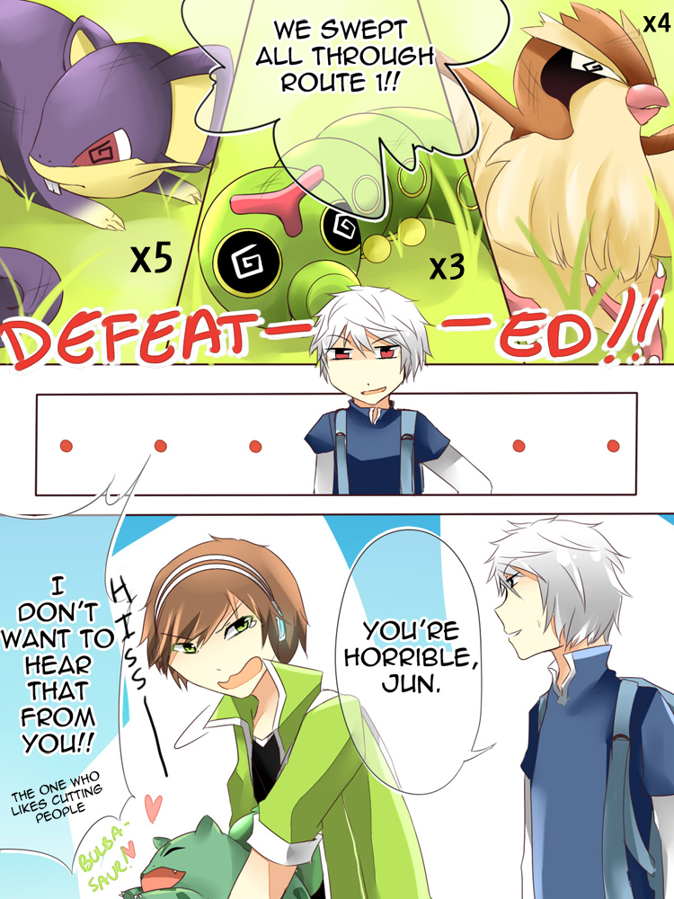 Pokemmo - The Webcomic Chapter 2.2 page 20 - Chapter 2 v2 : You're So Hot that I'm Going to Need a Burn Heal