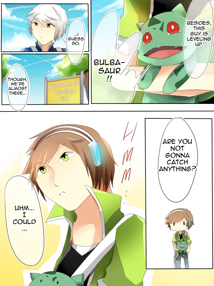 Pokemmo - The Webcomic Chapter 2.2 page 21 - Chapter 2 v2 : You're So Hot that I'm Going to Need a Burn Heal