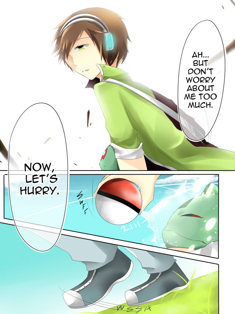Pokemmo - The Webcomic Chapter 2.2 page 23 - Chapter 2 v2 : You're So Hot that I'm Going to Need a Burn Heal
