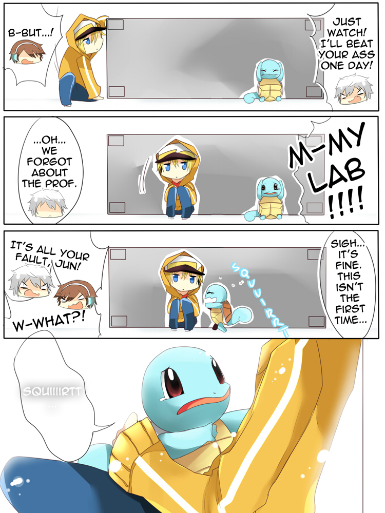 Pokemmo - The Webcomic Chapter 2.2 page 5 - Chapter 2 v2 : You're So Hot that I'm Going to Need a Burn Heal
