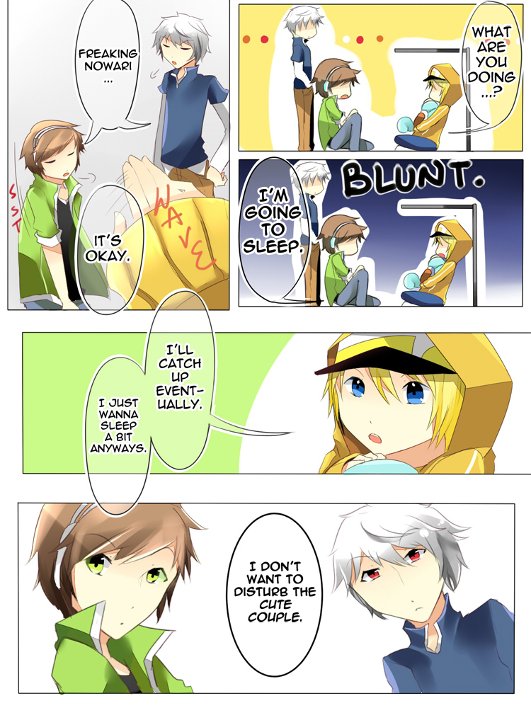 Pokemmo - The Webcomic Chapter 2.2 page 7 - Chapter 2 v2 : You're So Hot that I'm Going to Need a Burn Heal