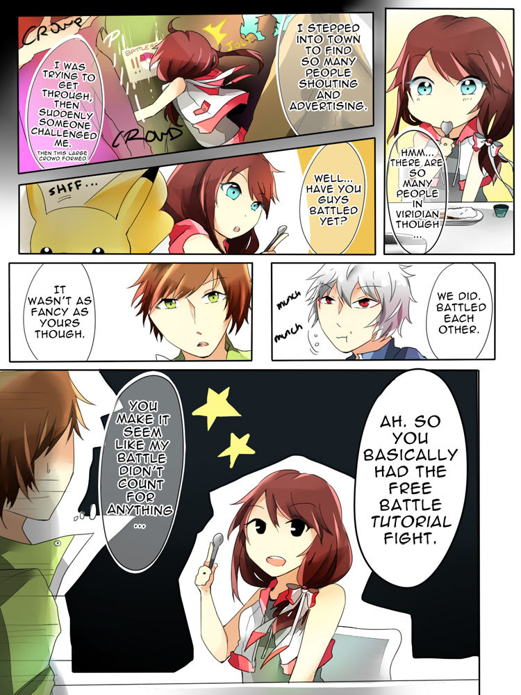Pokemmo - The Webcomic Chapter 4 page 3 - Chapter 4 : Feed me please