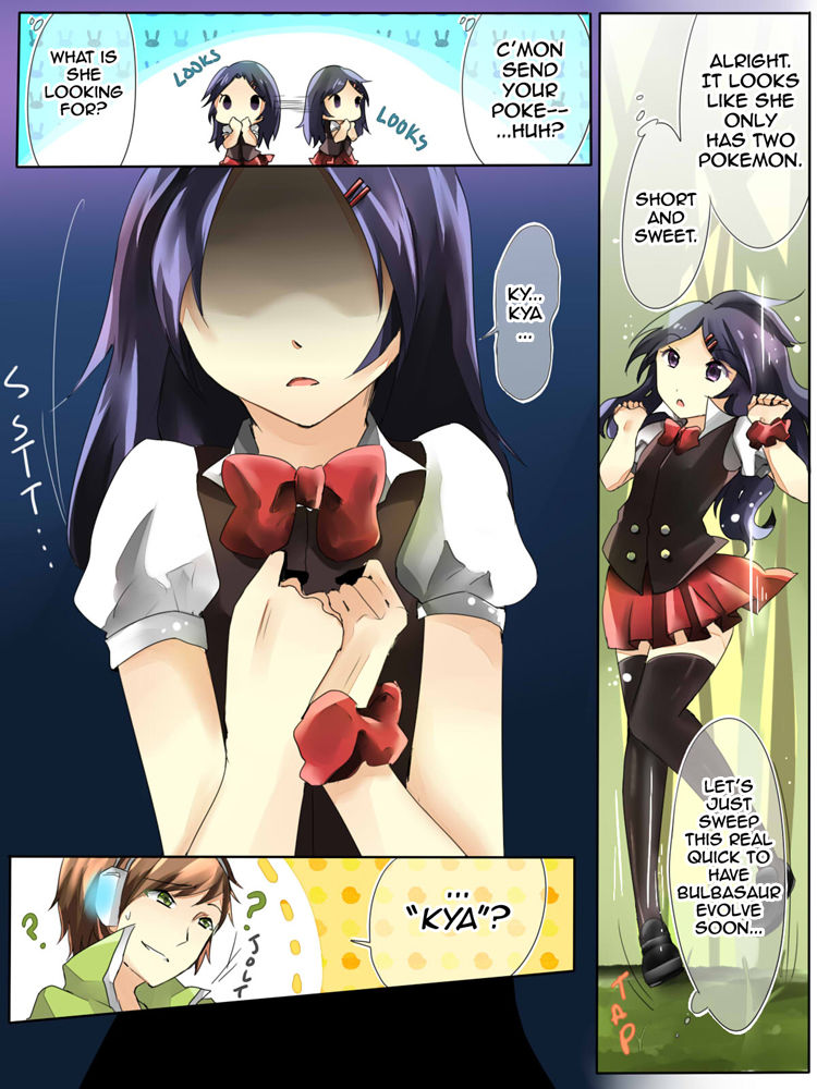 Pokemmo - The Webcomic Chapter 5.1 page 4 - Chapter 5.1 : Senpai notice me