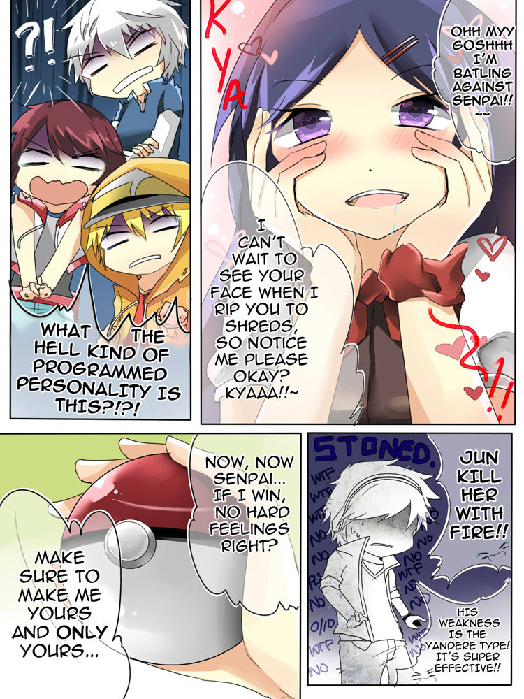 Pokemmo - The Webcomic Chapter 5.1 page 5 - Chapter 5.1 : Senpai notice me