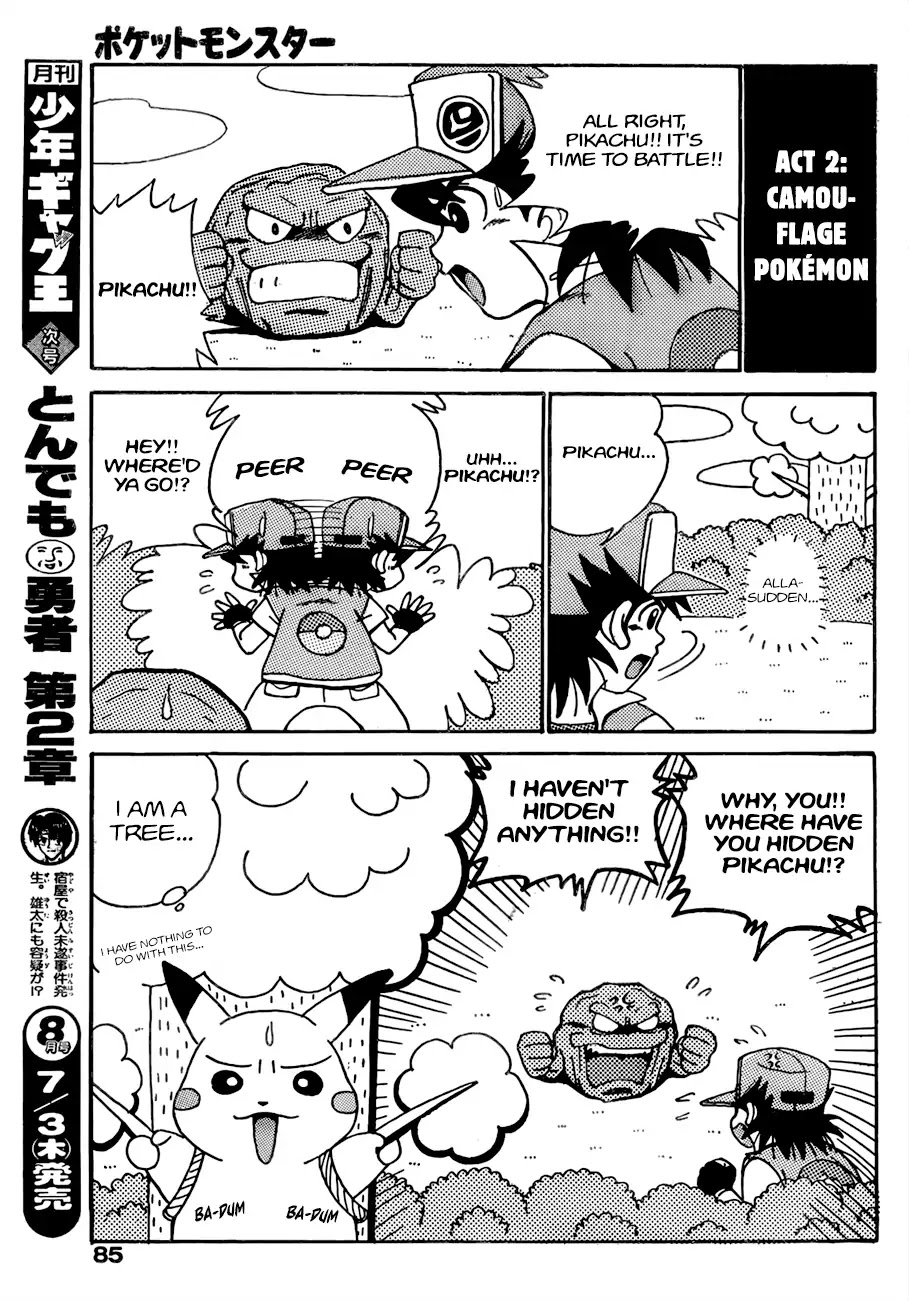 Pokémon: 1P Comic Theatre Chapter 0 page 3 - Chapter 0: Oneshot
