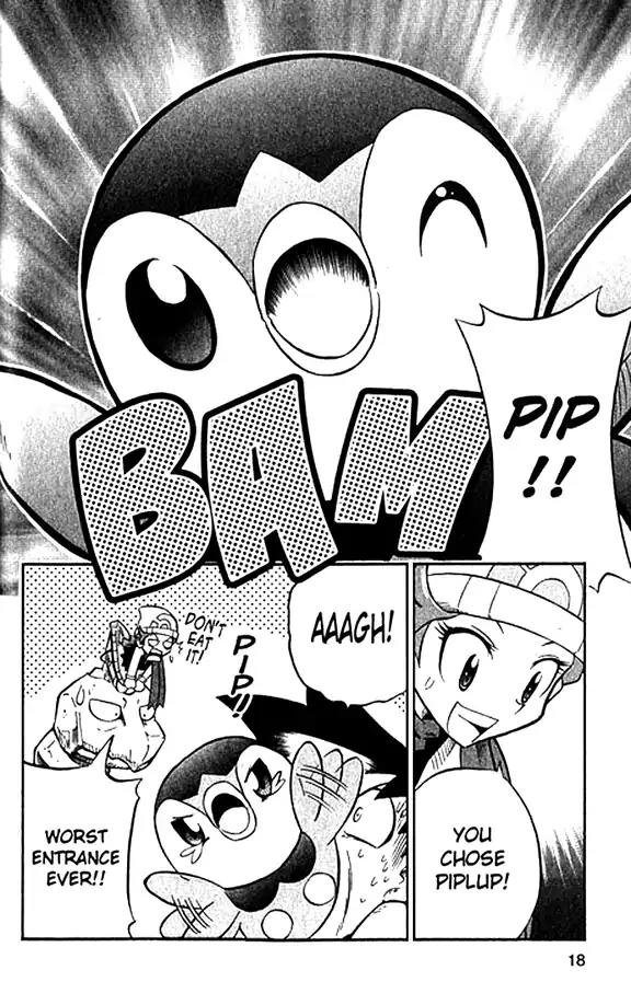 Pokemon DP Chapter 1.1 page 17 - Vol.1 Chapter 1: In Search of the Legendary Pokemon Dialga!!