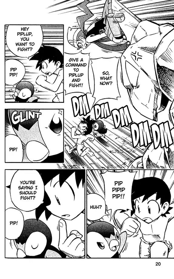 Pokemon DP Chapter 1.1 page 19 - Vol.1 Chapter 1: In Search of the Legendary Pokemon Dialga!!