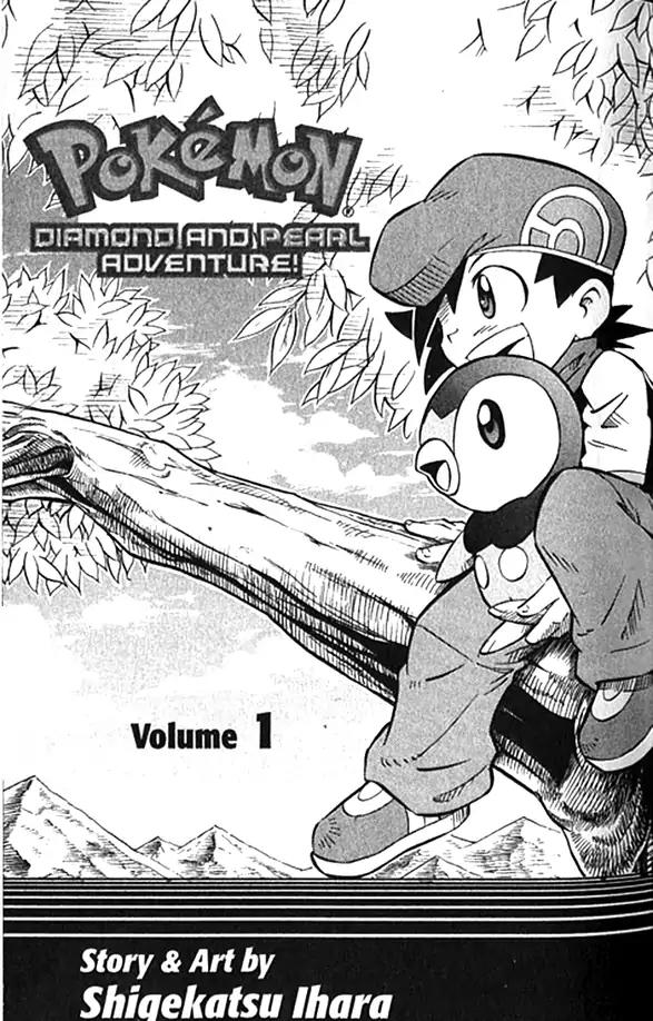 Pokemon DP Chapter 1.1 page 4 - Vol.1 Chapter 1: In Search of the Legendary Pokemon Dialga!!