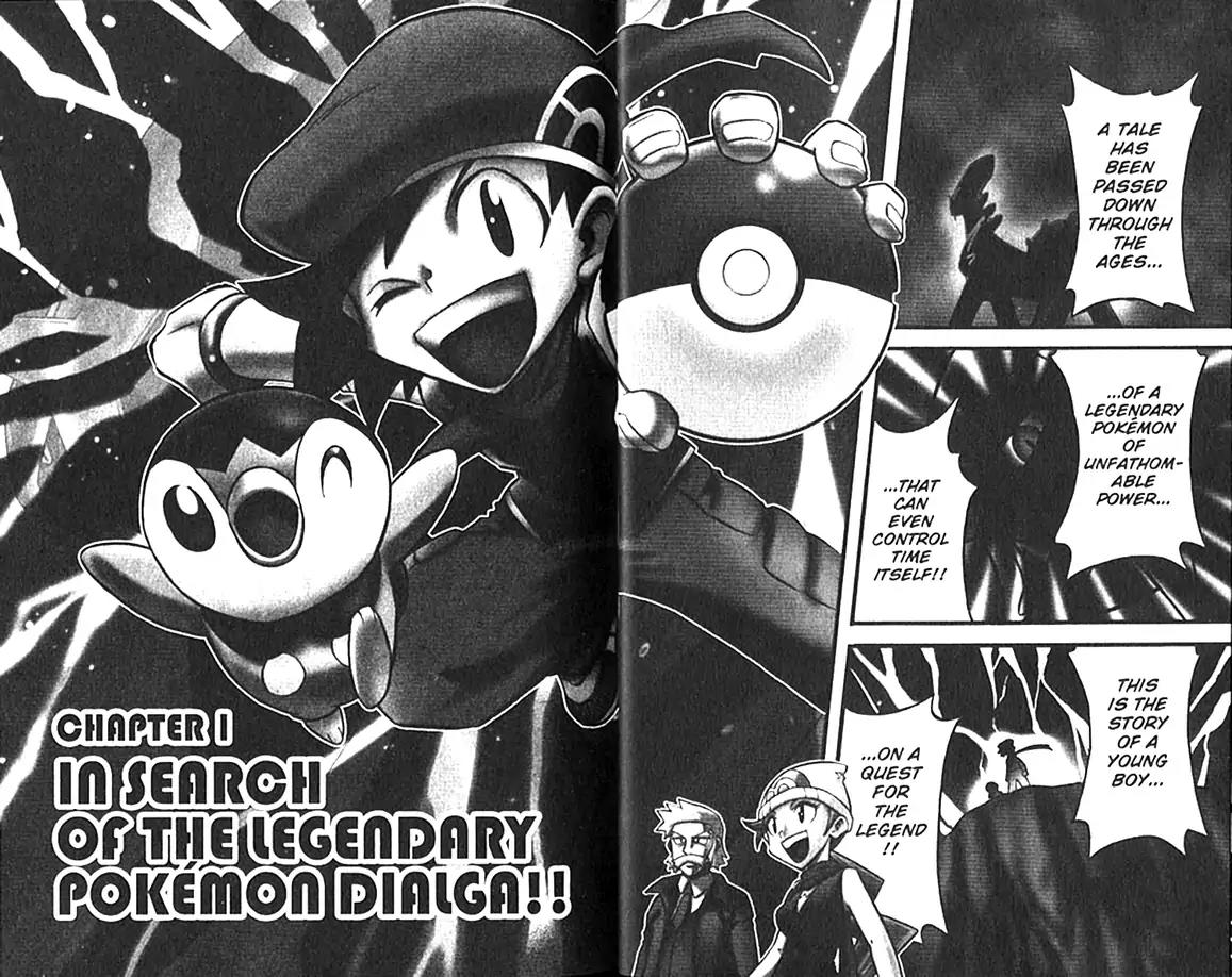 Pokemon DP Chapter 1.1 page 6 - Vol.1 Chapter 1: In Search of the Legendary Pokemon Dialga!!