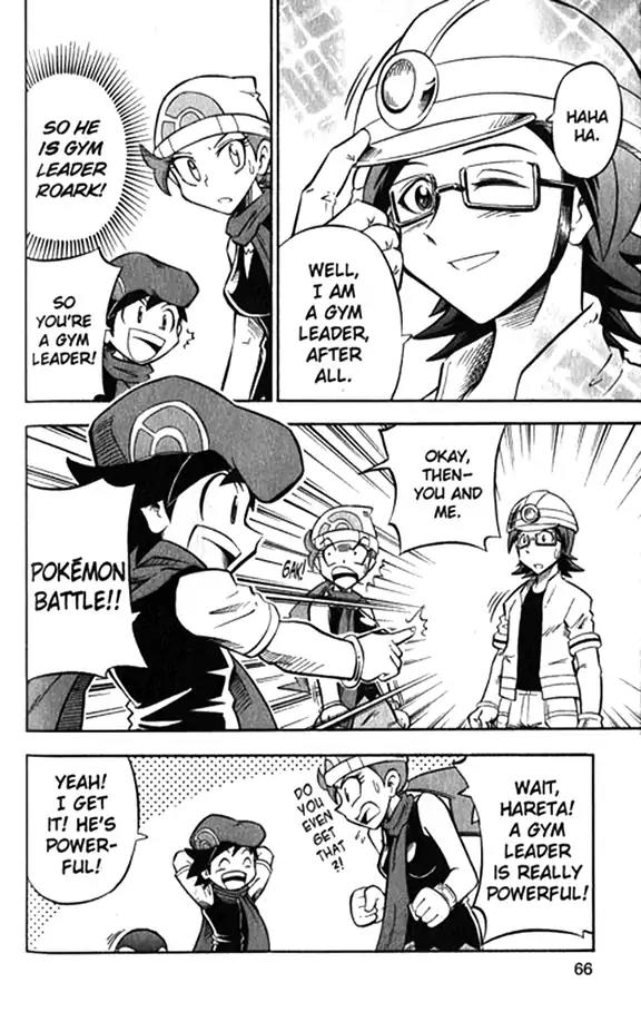 Pokemon DP Chapter 1.2 page 19 - Vol.1 Chapter 2: Hareta's Very First Pokemon Battle!!