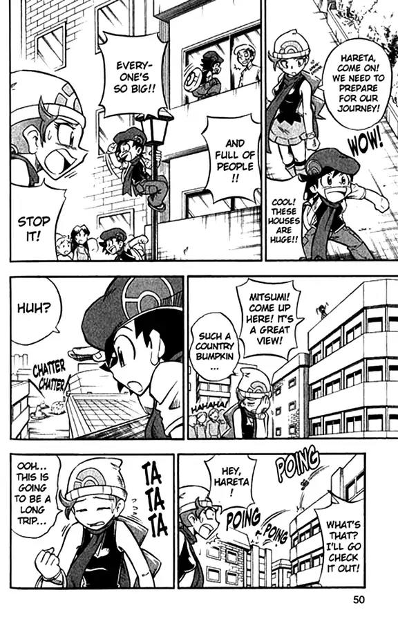 Pokemon DP Chapter 1.2 page 3 - Vol.1 Chapter 2: Hareta's Very First Pokemon Battle!!
