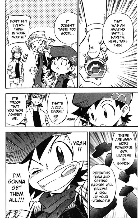Pokemon DP Chapter 1.2 page 35 - Vol.1 Chapter 2: Hareta's Very First Pokemon Battle!!
