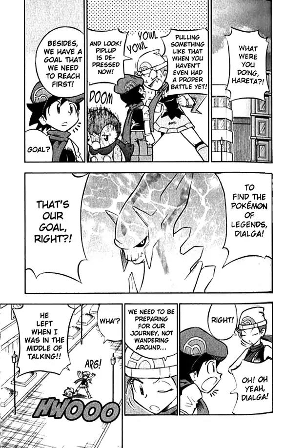 Pokemon DP Chapter 1.2 page 8 - Vol.1 Chapter 2: Hareta's Very First Pokemon Battle!!