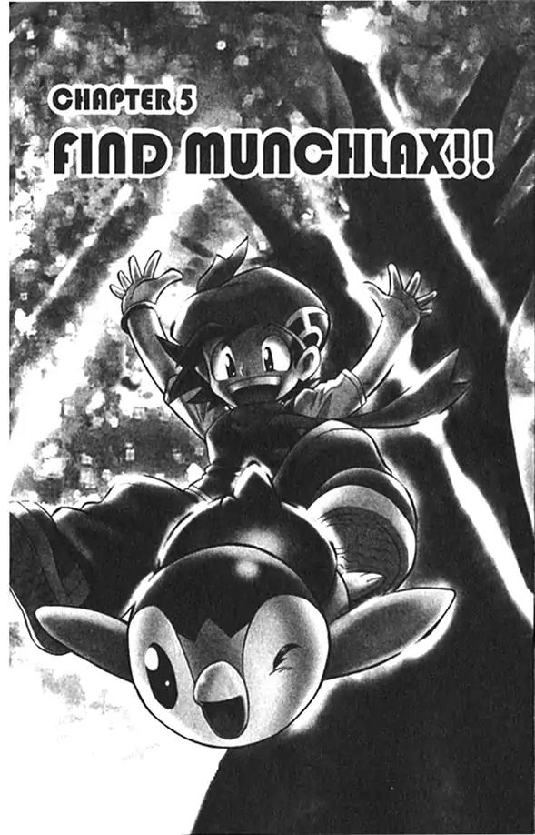 Pokemon DP Chapter 1.5 page 1 - Vol.1 Chapter 5: Find Munchlax!!