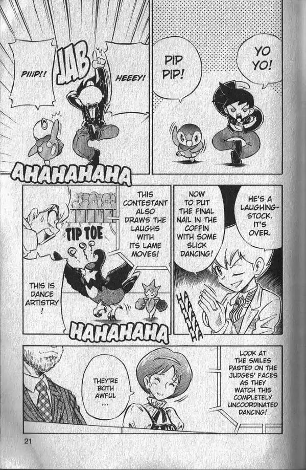 Pokemon DP Chapter 2.1 page 21 - Vol.2 Chapter 1: Beauty Contest: The Pokemon Super Contest!!