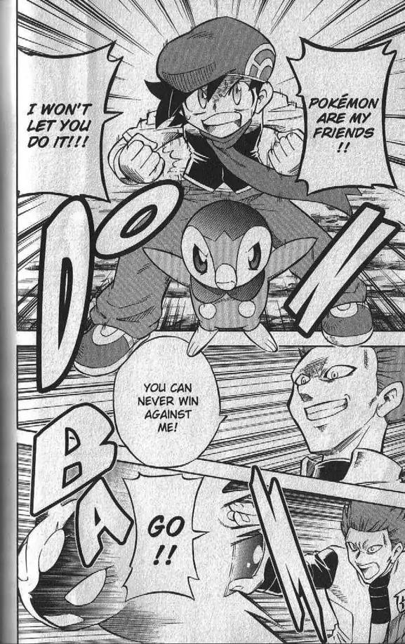 Pokemon DP Chapter 2.3 page 16 - Vol.2 Chapter 3: Team Galactic's Conspiracy, Revealed!!