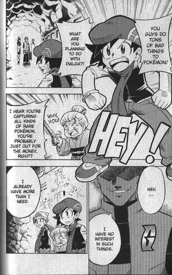 Pokemon DP Chapter 2.3 page 4 - Vol.2 Chapter 3: Team Galactic's Conspiracy, Revealed!!