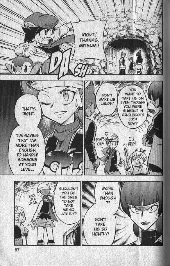 Pokemon DP Chapter 2.3 page 9 - Vol.2 Chapter 3: Team Galactic's Conspiracy, Revealed!!