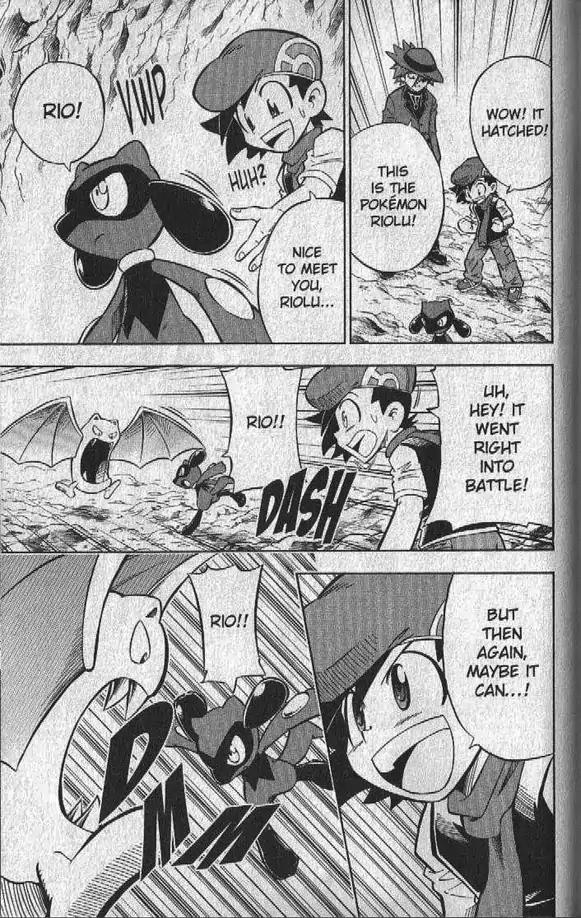 Pokemon DP Chapter 2.5 page 16 - Vol.2 Chapter 5: Serious Training on Iron Island!!