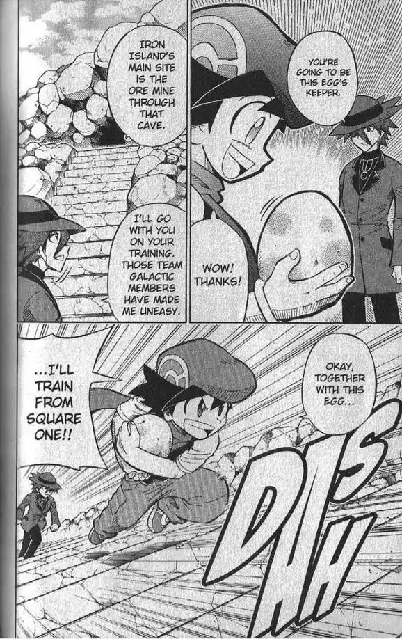 Pokemon DP Chapter 2.5 page 9 - Vol.2 Chapter 5: Serious Training on Iron Island!!
