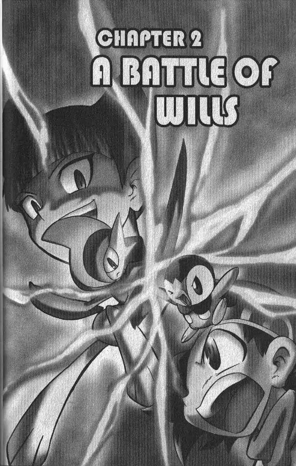 Pokemon DP Chapter 3.2 page 1 - Vol.3 Chapter 2: A Battle of Wills